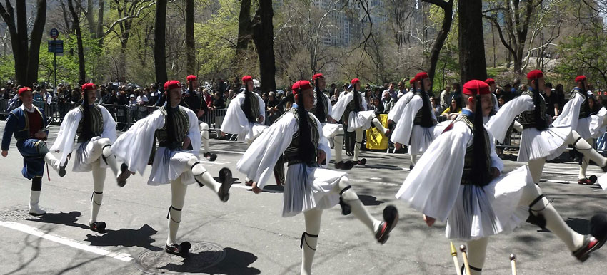 Desfile del Día de la Independencia Griega