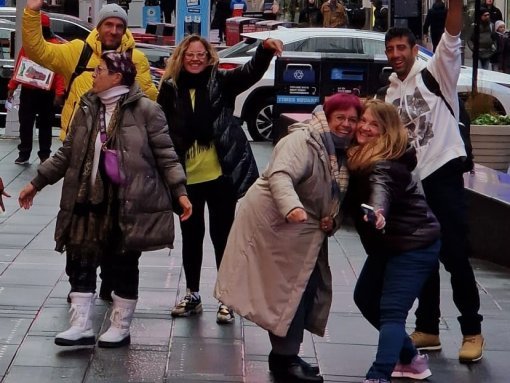 Viaje de noviembre de 2023 con Te Llevo a Nueva York - Foto tomada durante el viaje del 18 al 26 de noviembre de 2023 con nuestros viajeros de Te Llevo a Nueva York