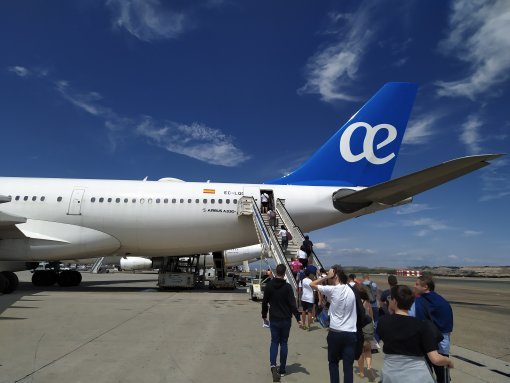 Avión para Nueva York - Air Europa EC-LQO (Airbus A330-200) Bernardo de Gálvez Málaga